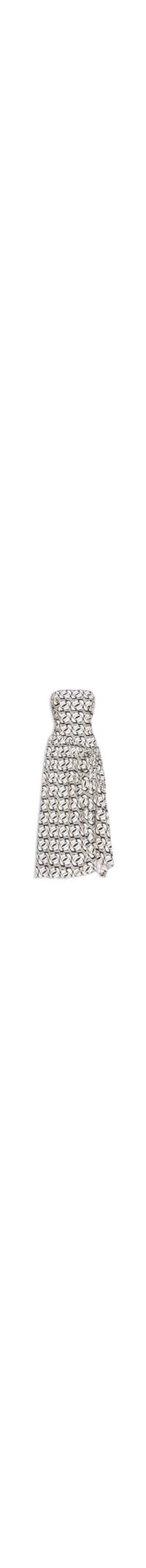 Vestido Longo Tuca Xadrez - Preto