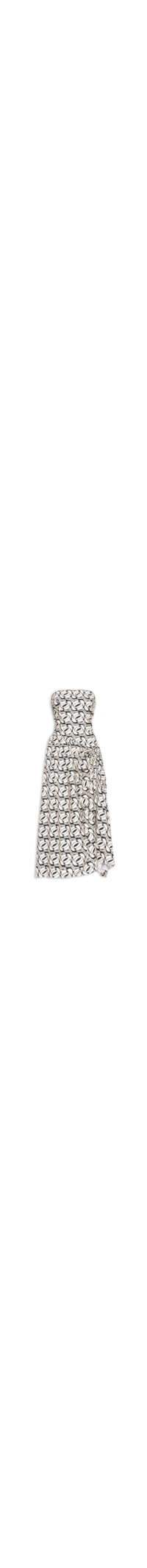 Vestido Longo Tuca Xadrez - Preto