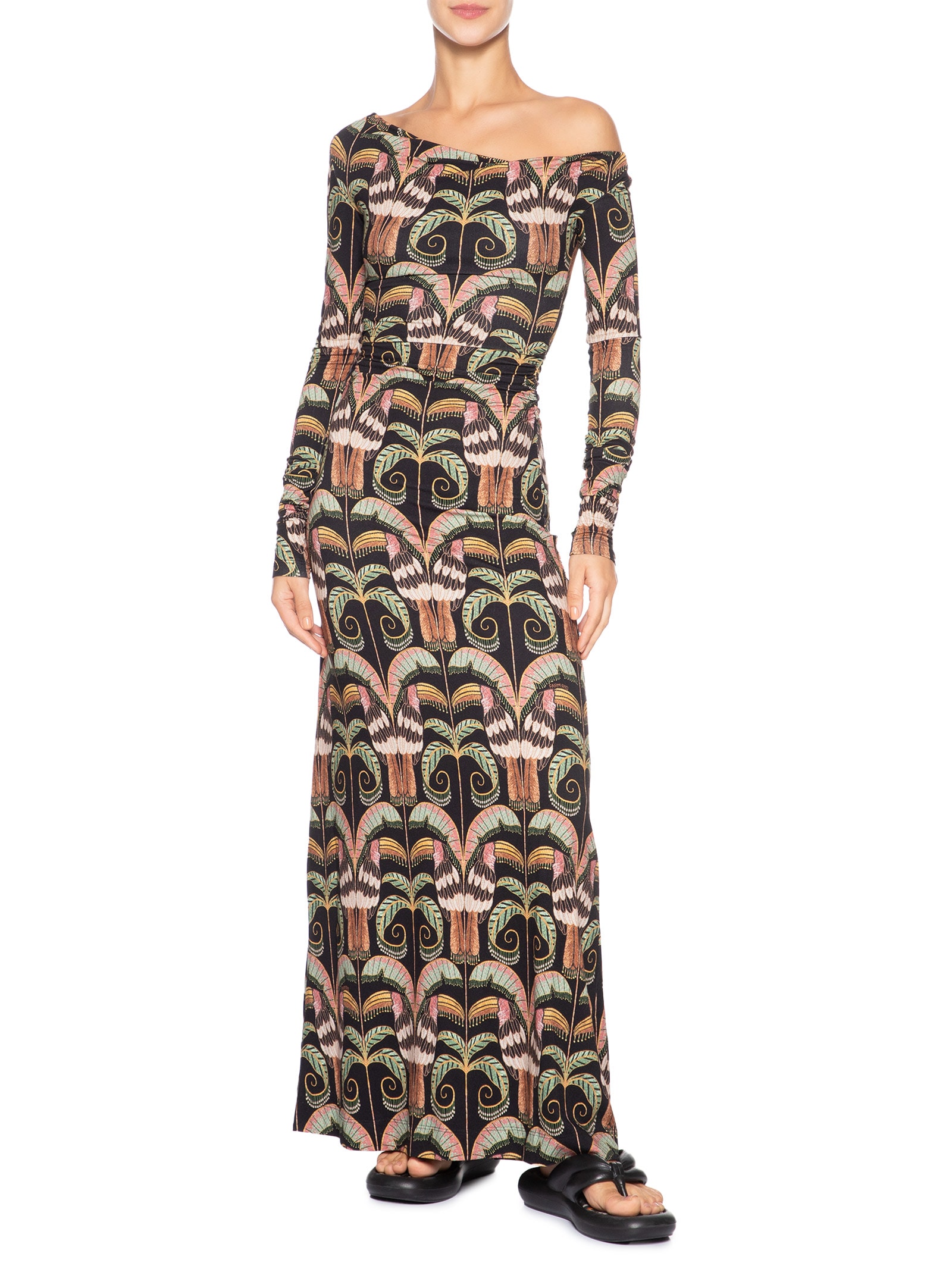 Vestido Longo Tucano Real Preto Farm