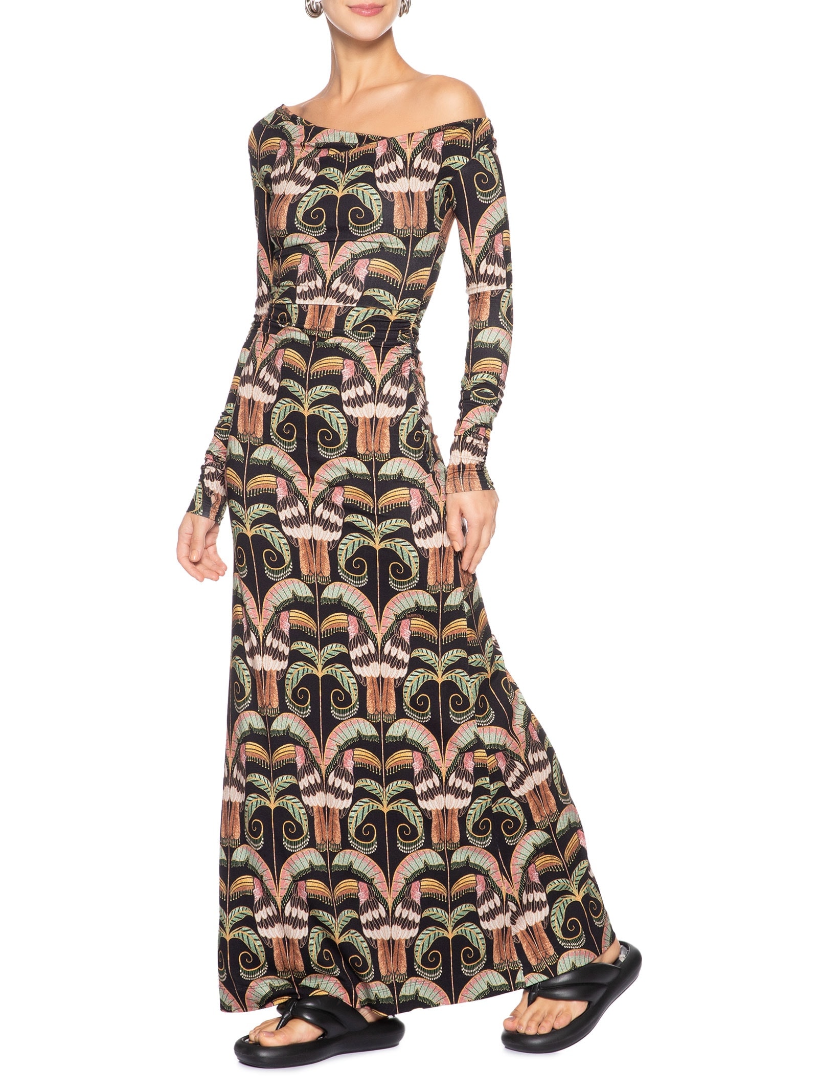Vestido Longo Tucano Real Preto Farm