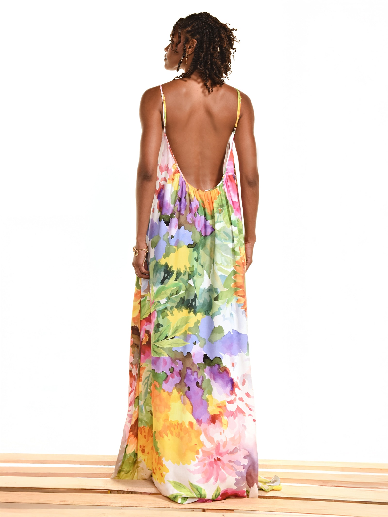 Vestido Lucia Amarelo Triya