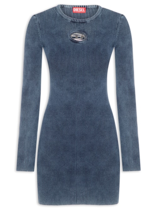 Vestido M-Anchorage Ls - Azul