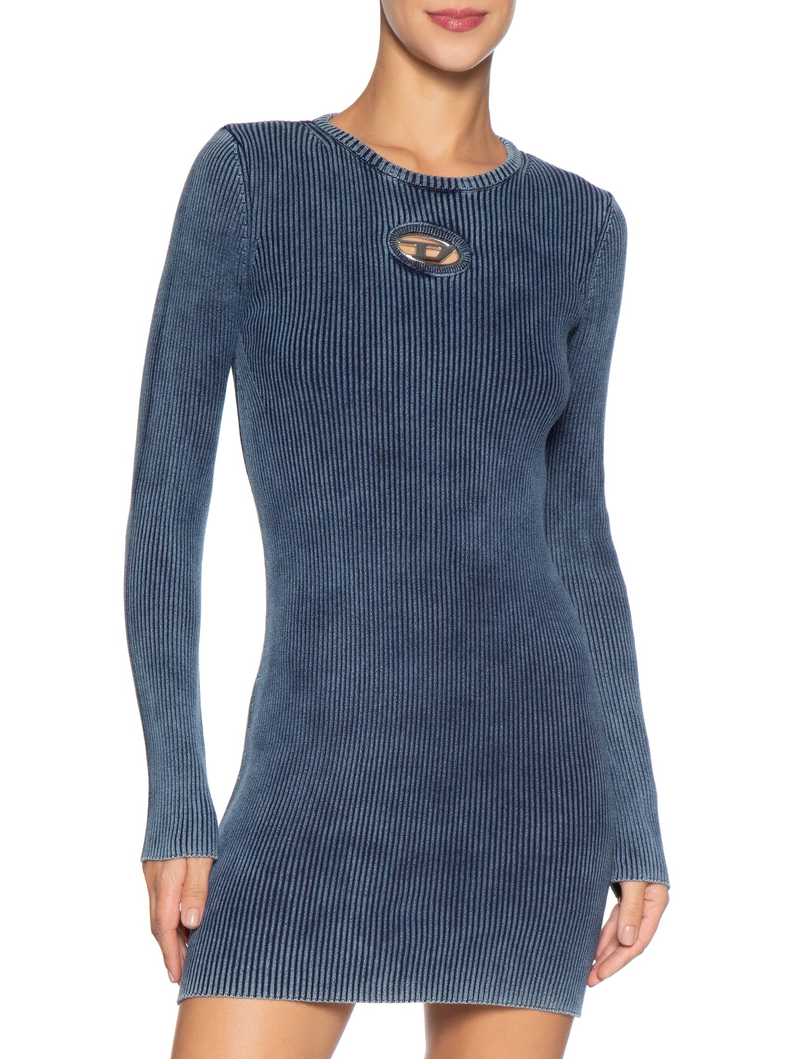 Vestido M-Anchorage Ls Azul Diesel