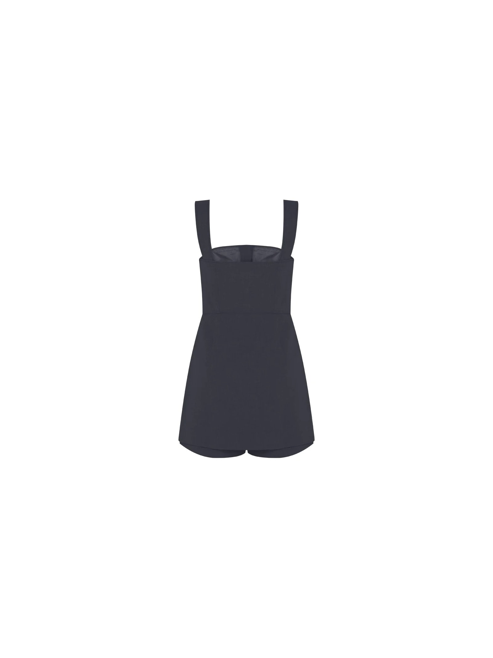 Vestido Macaquinho Mareh Dione Preto Shop Ginger