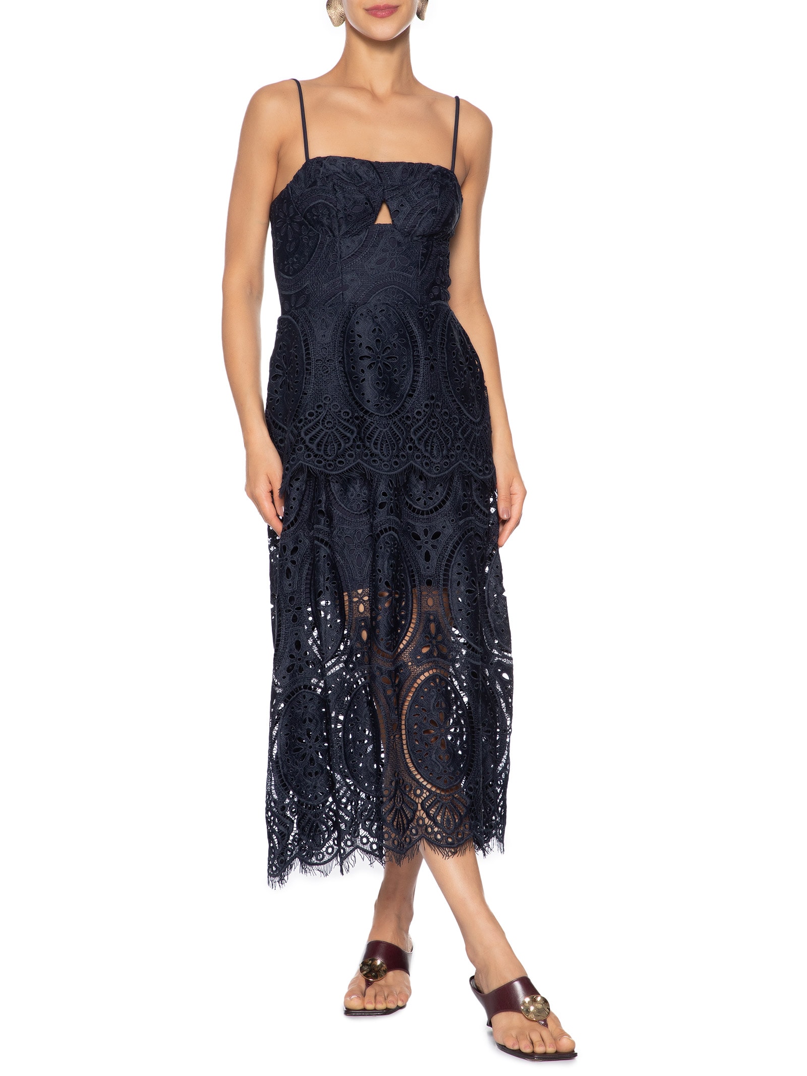 Vestido Maira Azul Le Lis