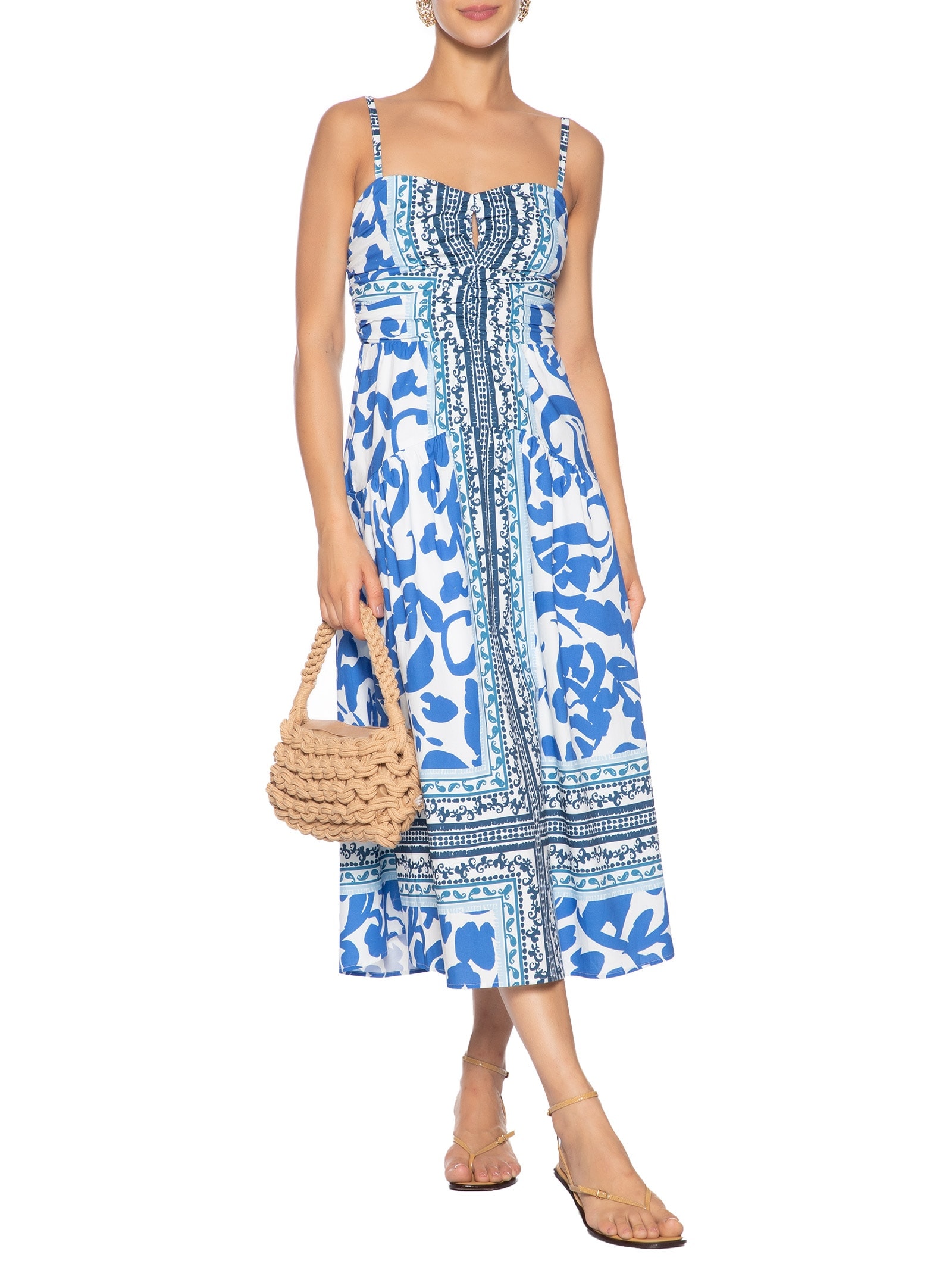 Vestido Maite Azul Le Lis