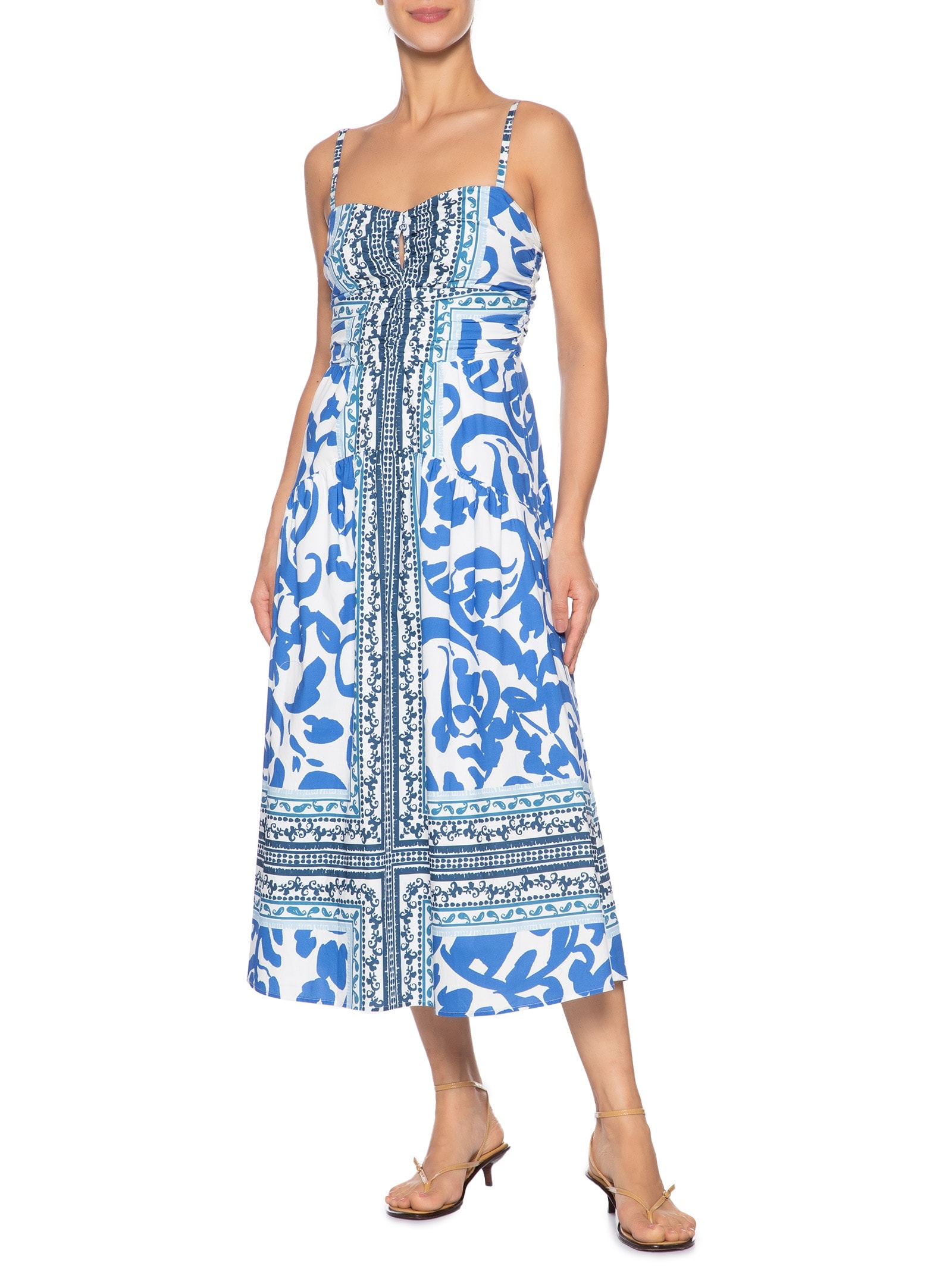 Vestido Maite Azul Le Lis