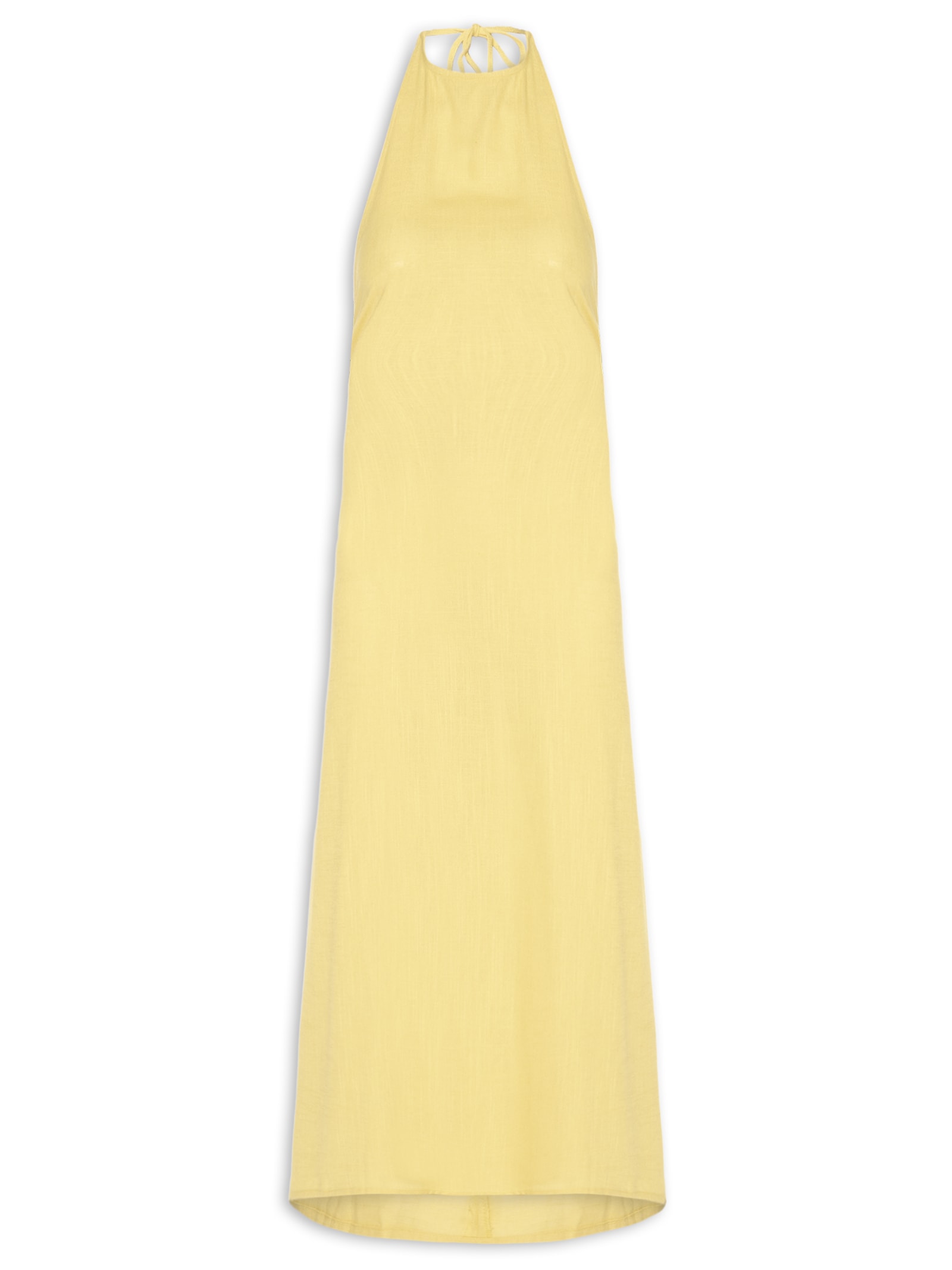 Vestido Maite Porto – Amarelo Panô