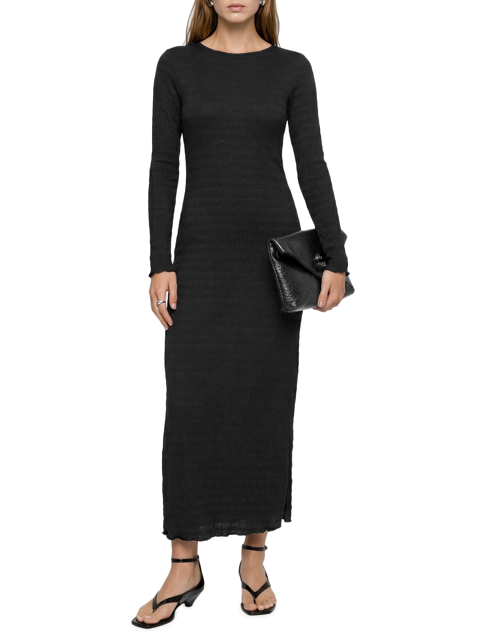 Vestido Malha Afrodite Preto Lez A Lez