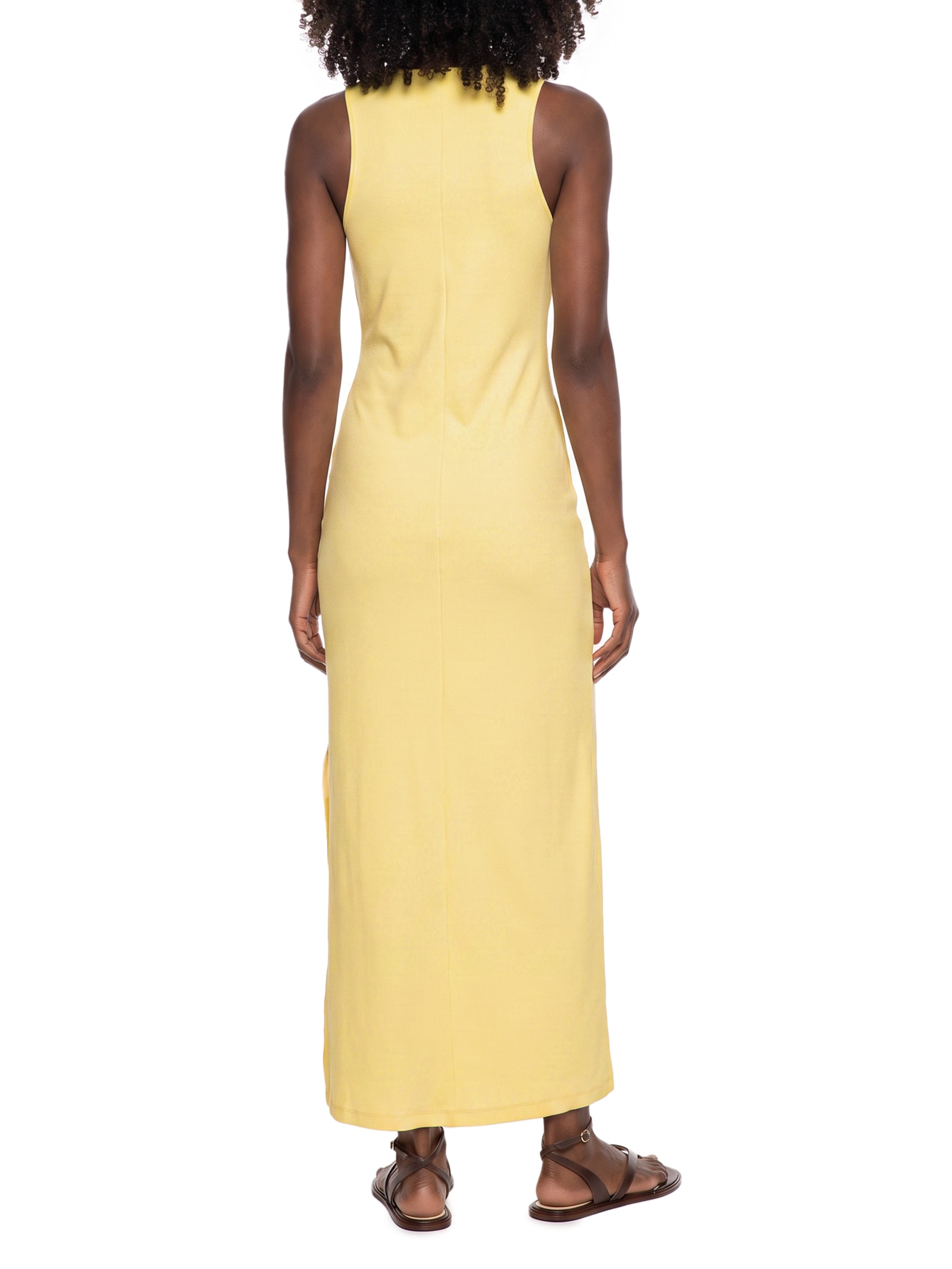 Vestido Malha Boulevard Amarelo Lez A Lez
