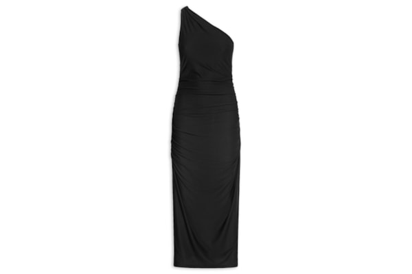 Vestido Malha Clear High - Preto
