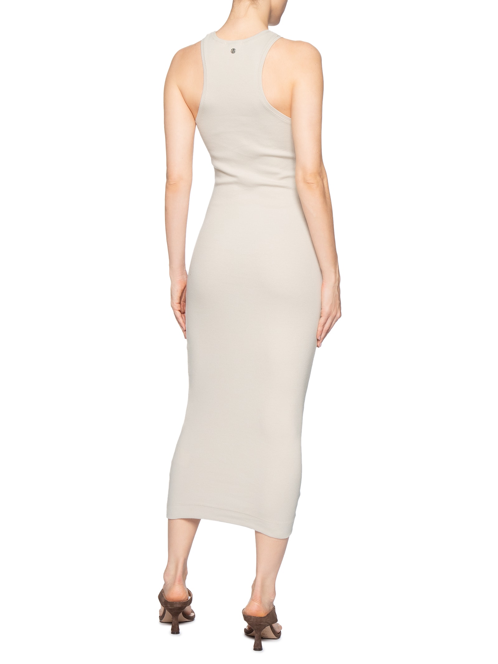 Vestido Malha Halter Cinza Animale Jeans
