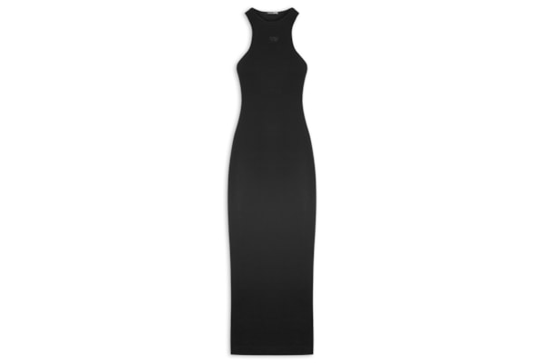 Vestido Malha Halter - Preto