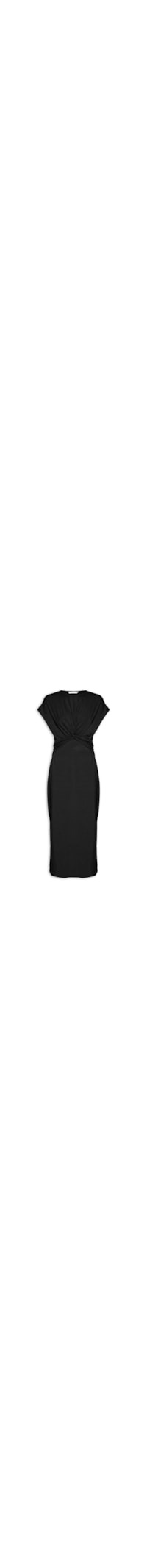 Vestido Malha Modal - Preto
