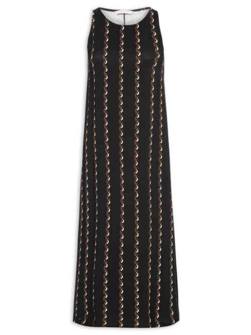 Vestido Malha Moletom Mvs – Preto