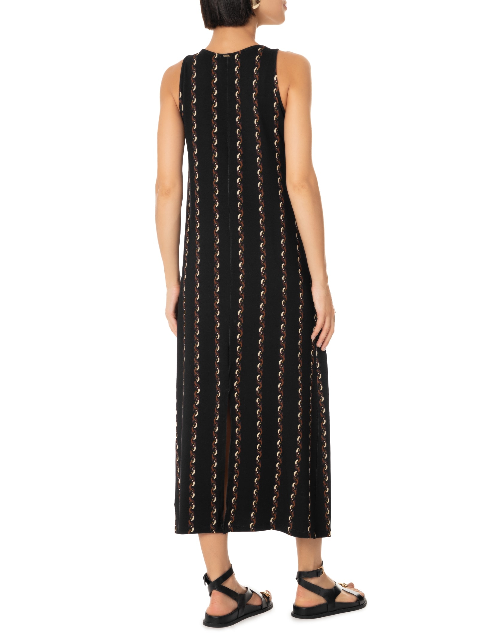 Vestido Malha Moletom Mvs Preto Lez A Lez