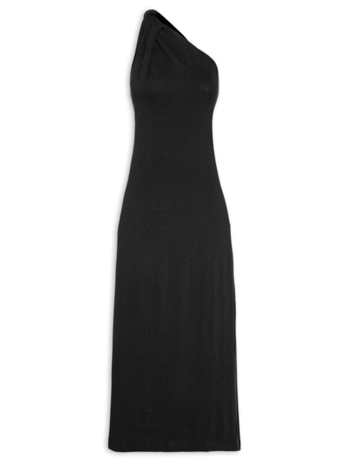 Vestido Malha Nó – Preto
