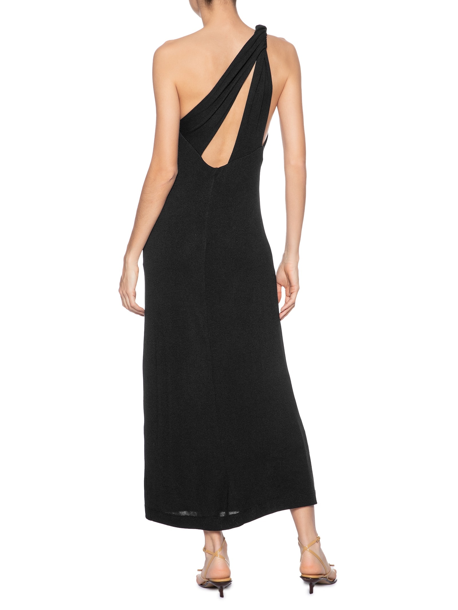 Vestido Malha Nó Preto Animale