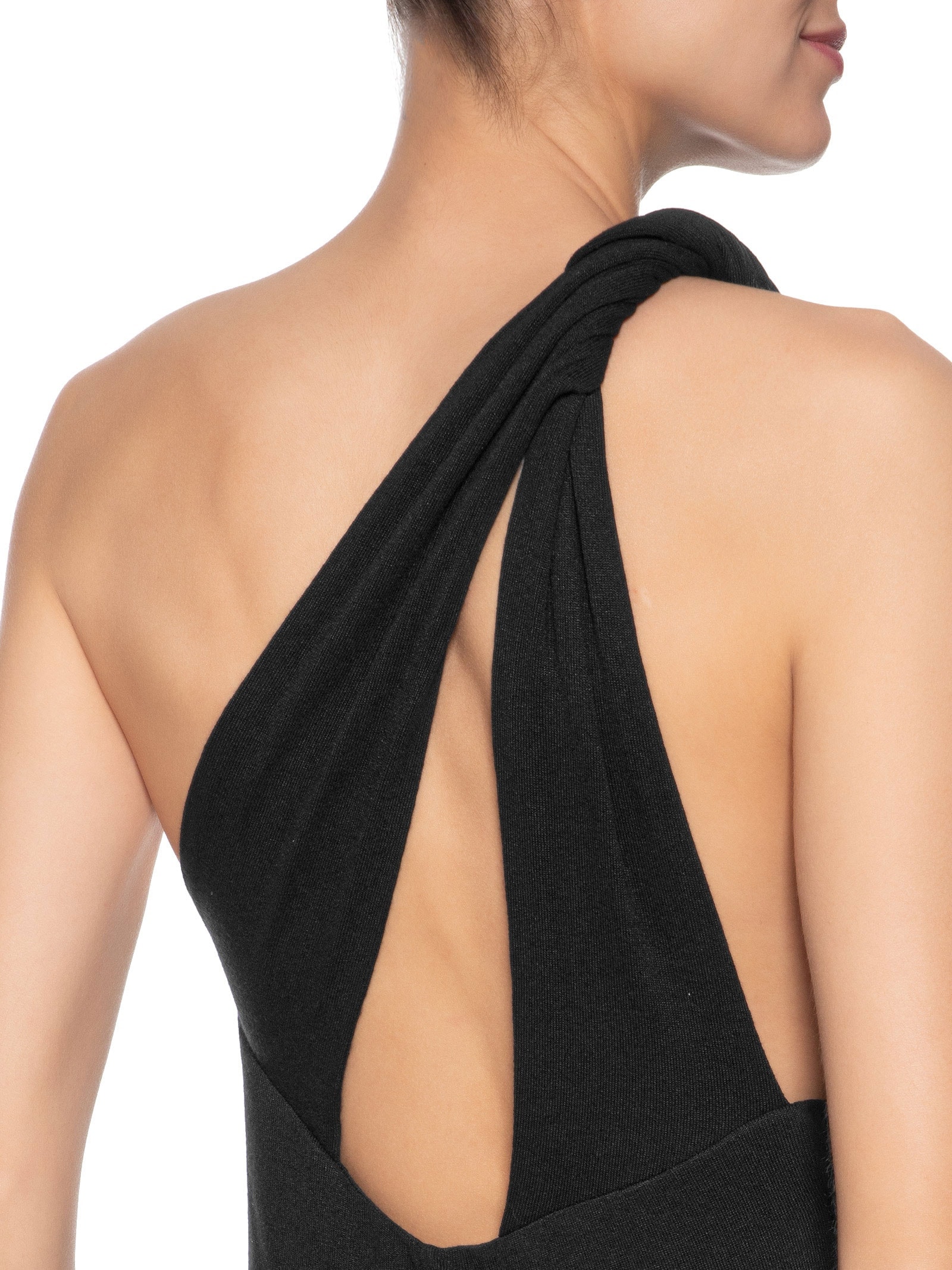 Vestido Malha Nó Preto Animale