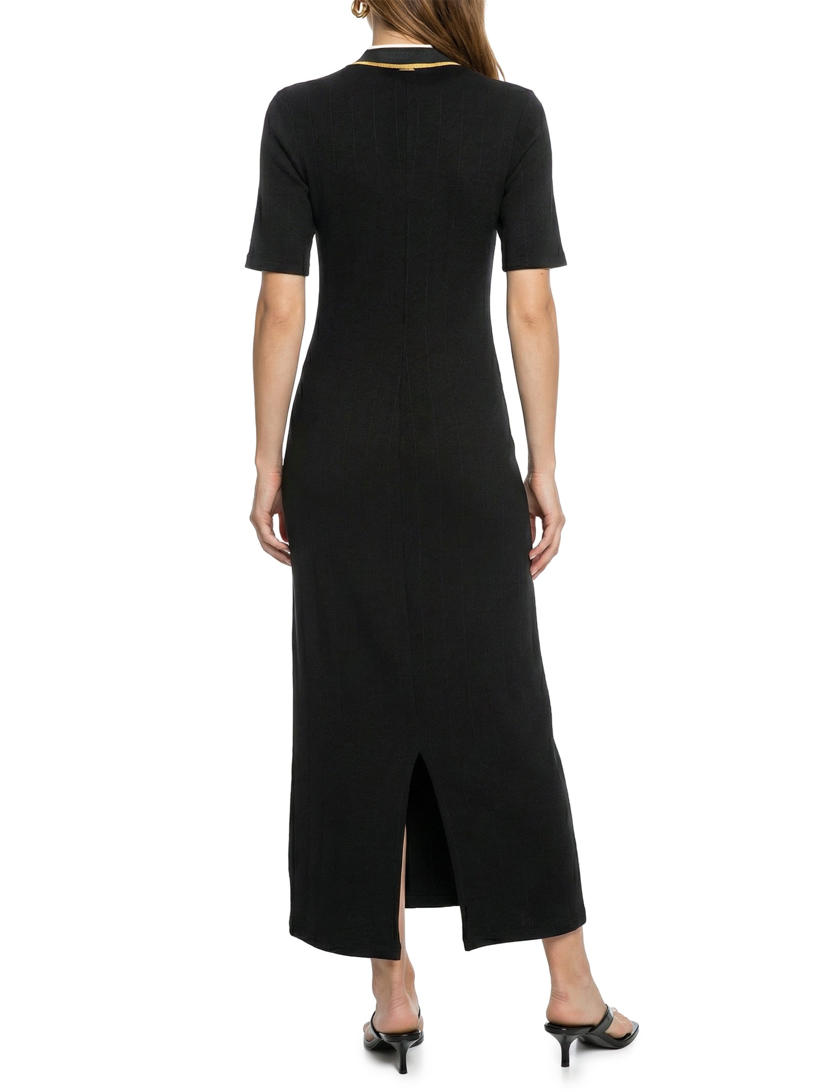 Vestido Malha Samoa Preto Lez A Lez