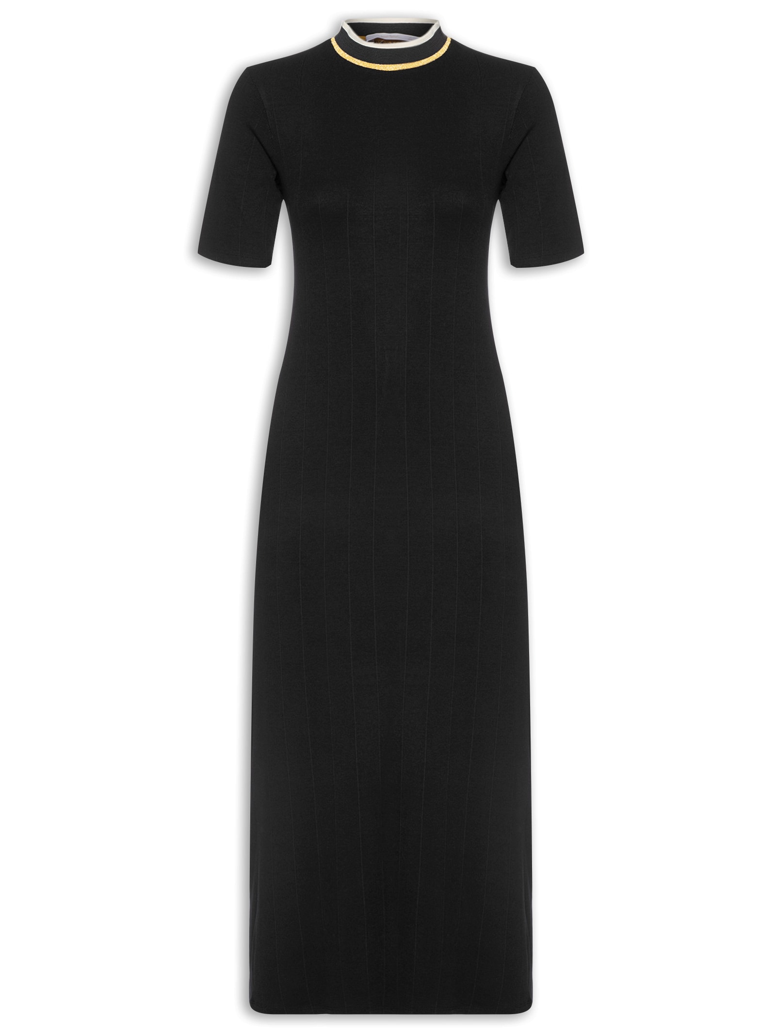 Vestido Malha Samoa Preto Lez A Lez