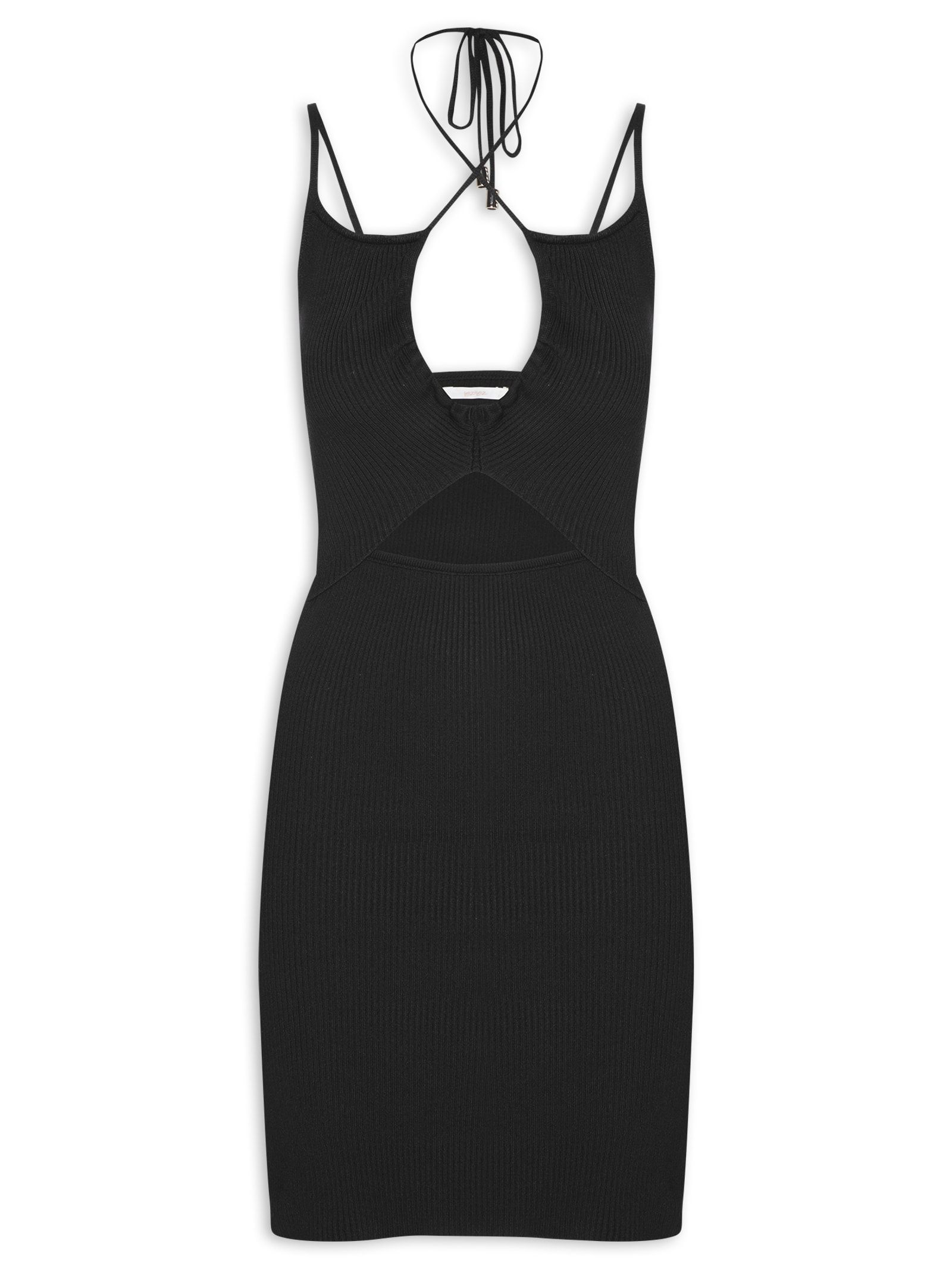 Vestido Malha Tricot Preto  Lez A Lez