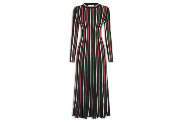 Vestido Malha Tricot - Preto
