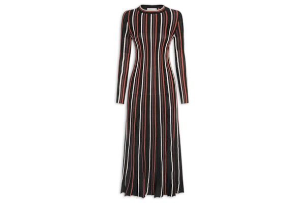 Vestido Malha Tricot - Preto