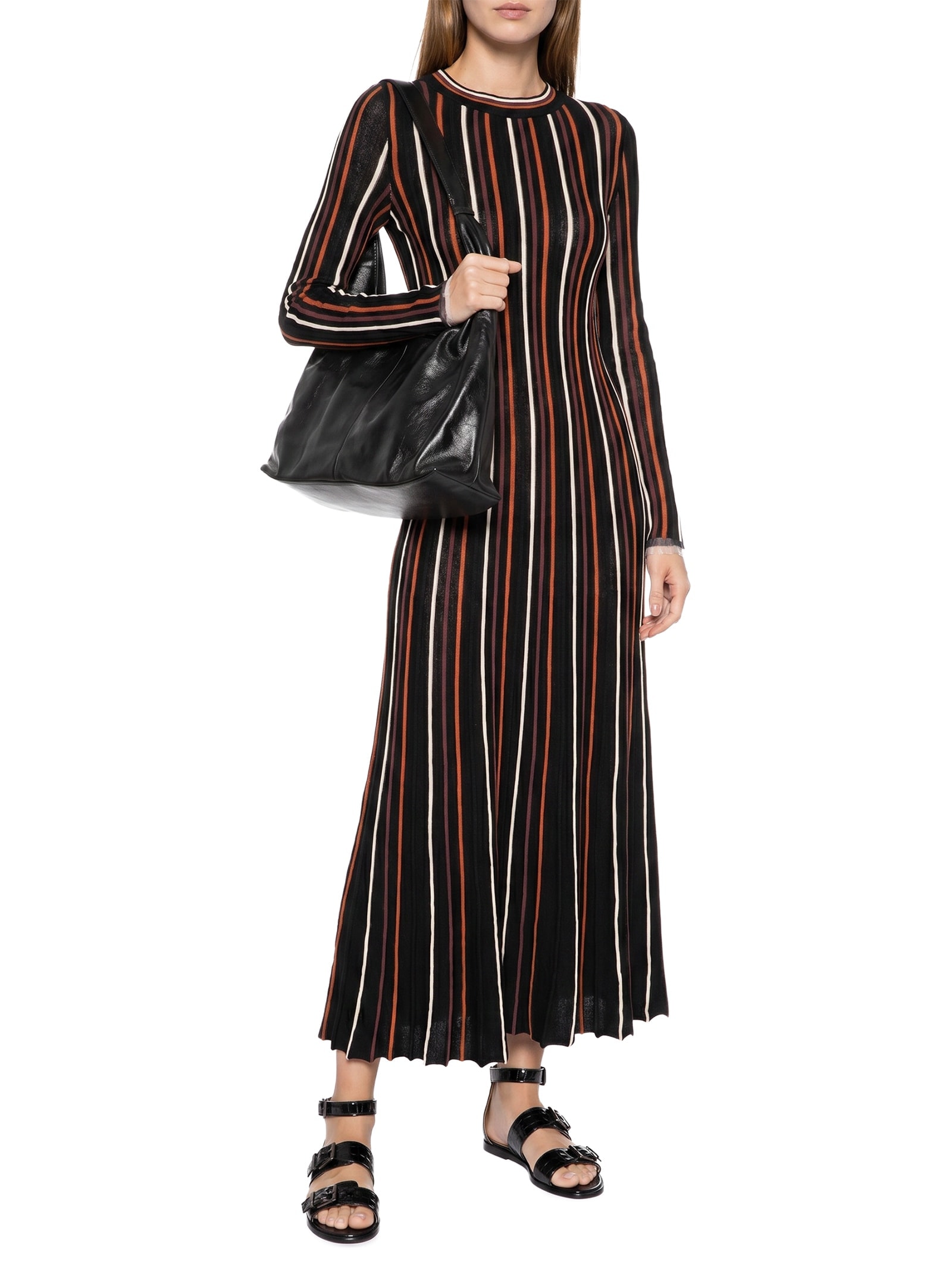 Vestido Malha Tricot Preto Lez A Lez