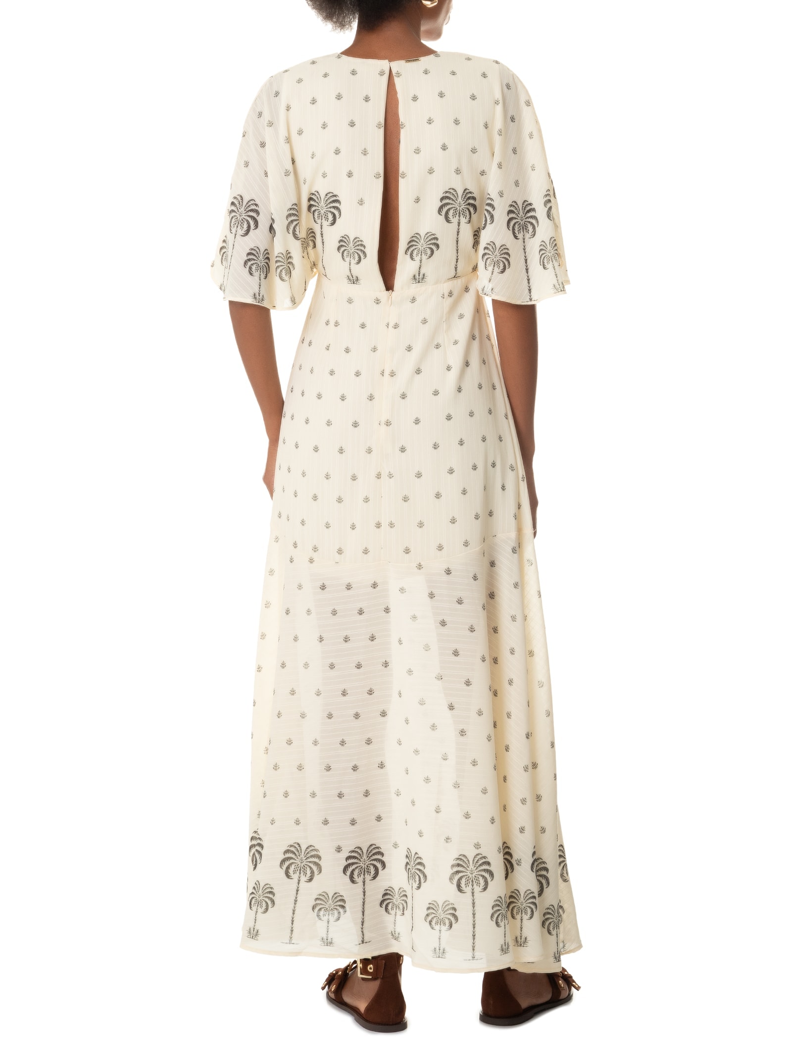 Vestido Manga Curta Off White Lez A Lez