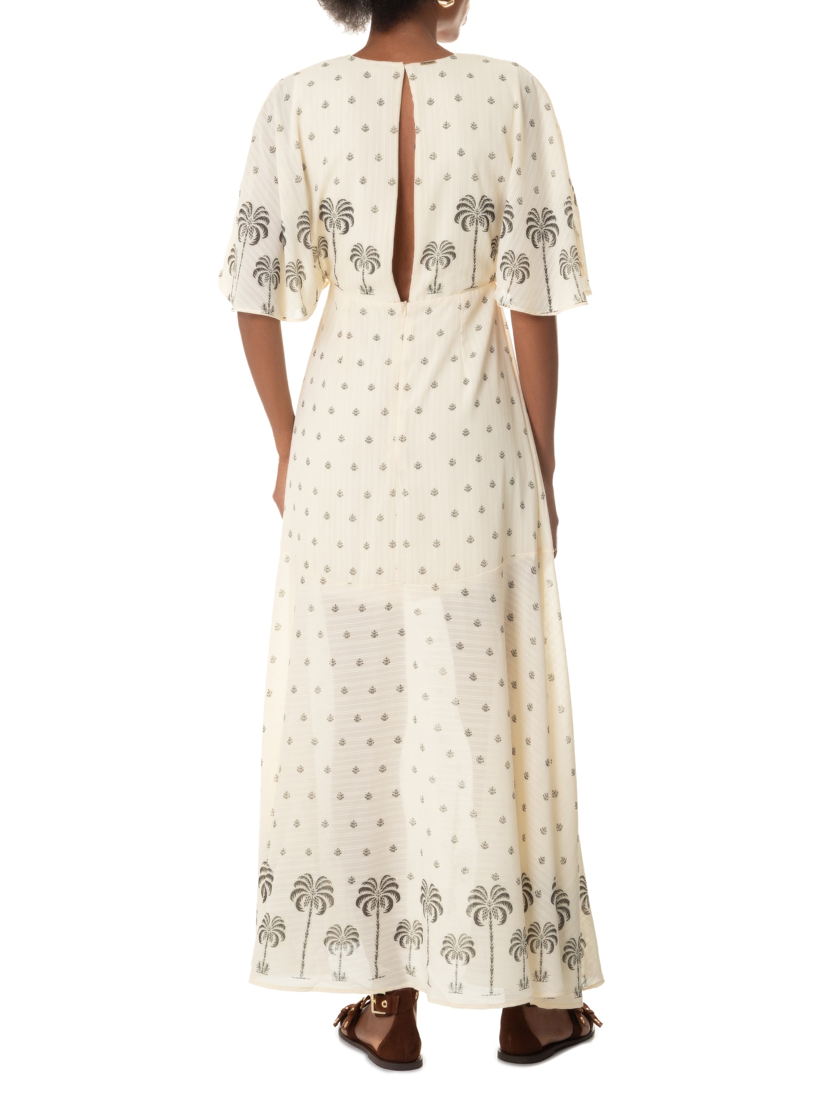 Vestido Manga Curta Off White Lez A Lez