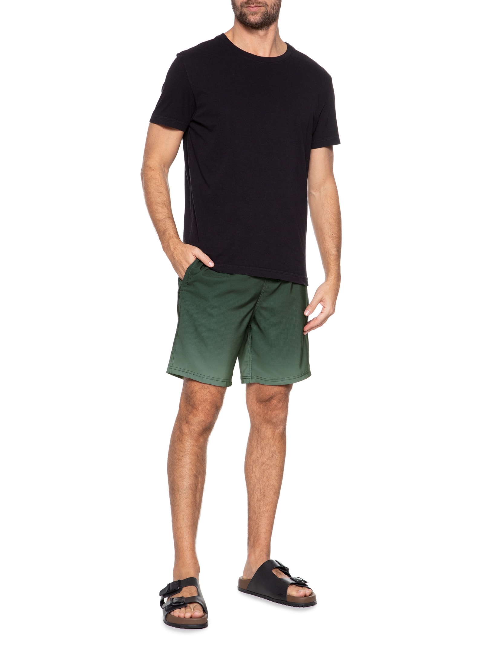 Vestido Manga Longa com Lastex – Marrom Basiq Men