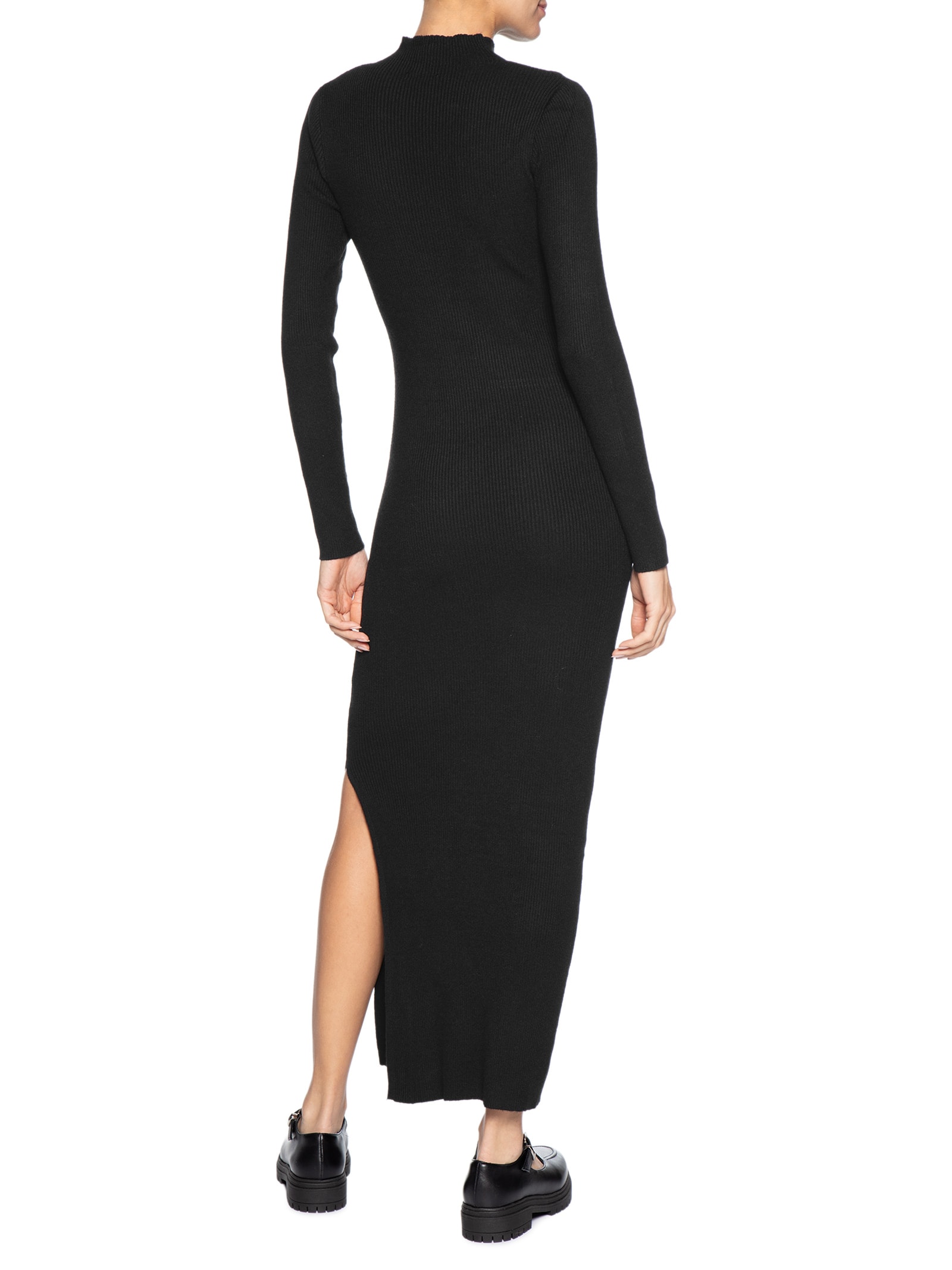 Vestido Manga Longa - Preto by BASIQ