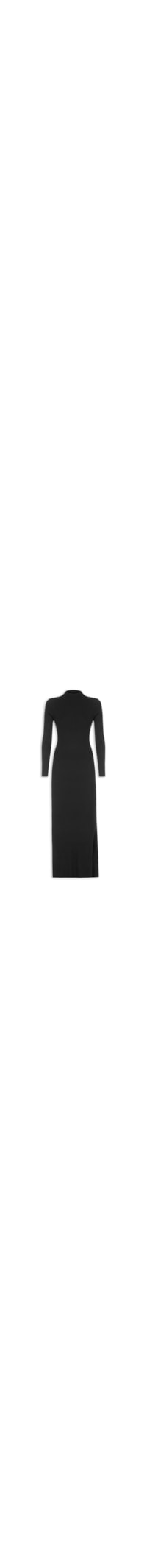Vestido Manga Longa - Preto