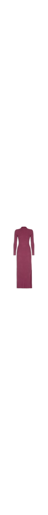 Vestido Manga Longa - Vermelho
