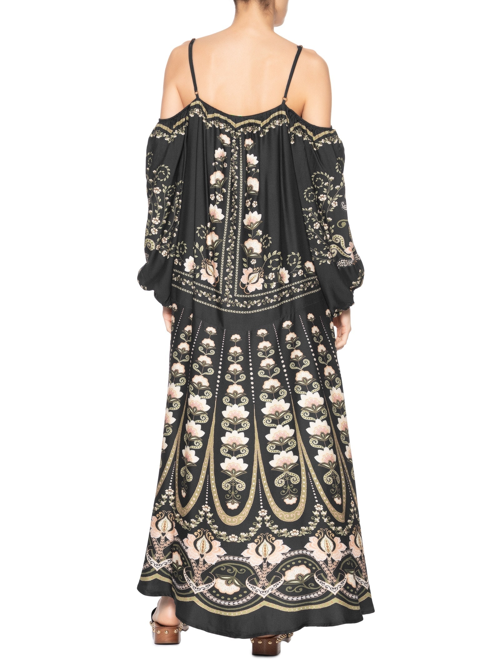 Vestido Manga Nikita Preto Farm