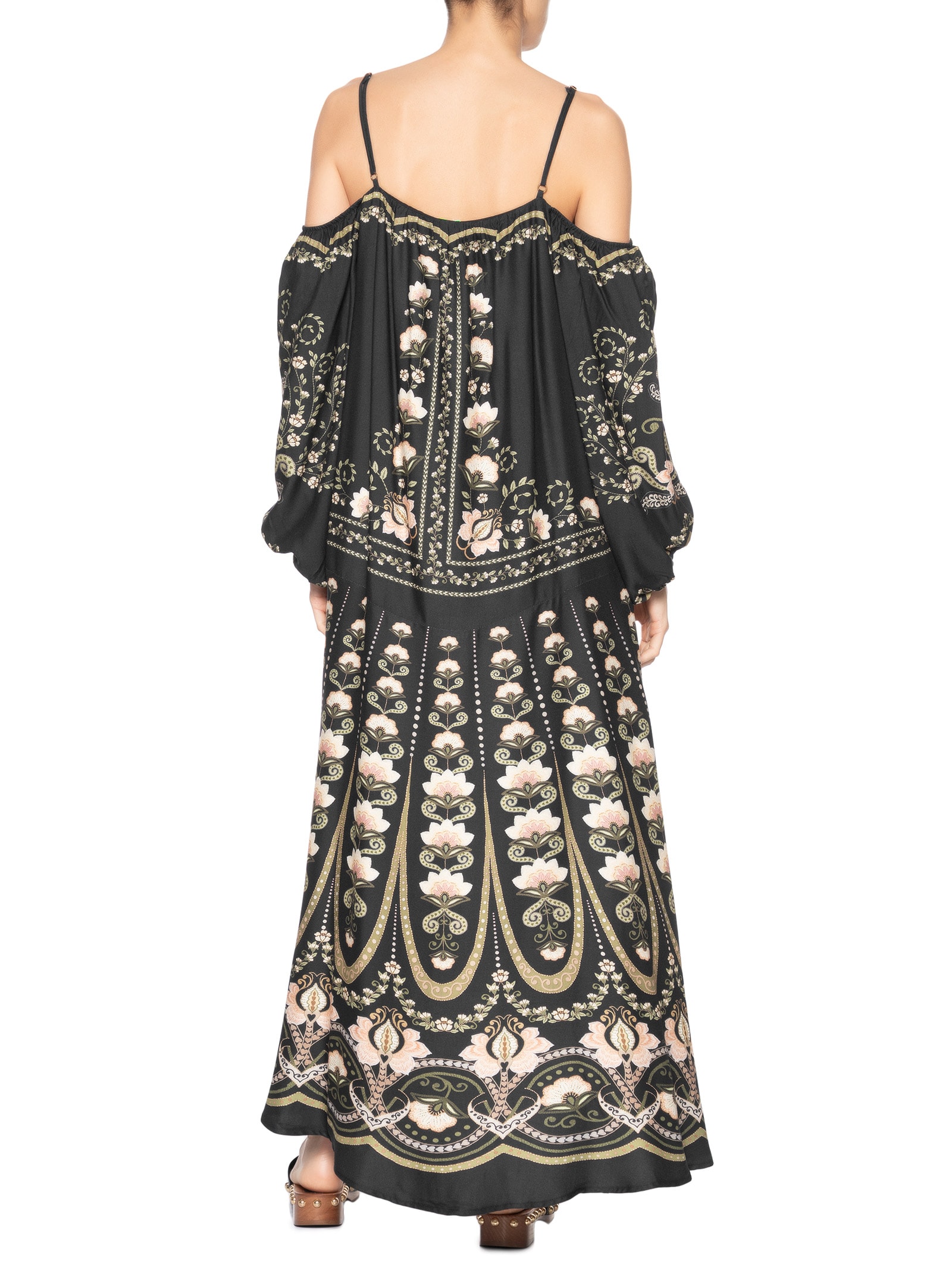 Vestido Manga Nikita Preto Farm