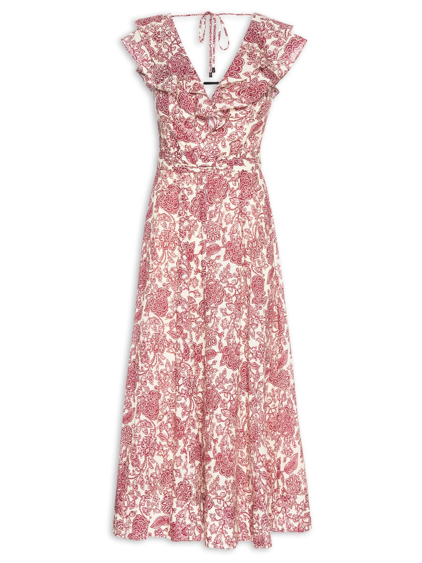 Vestido Manga Patrícia Vermelho Le Lis