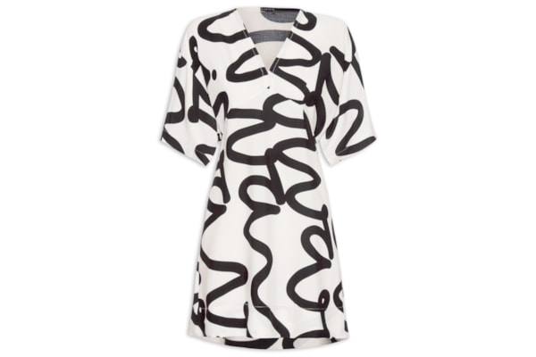 Vestido Manga Viva - Branco