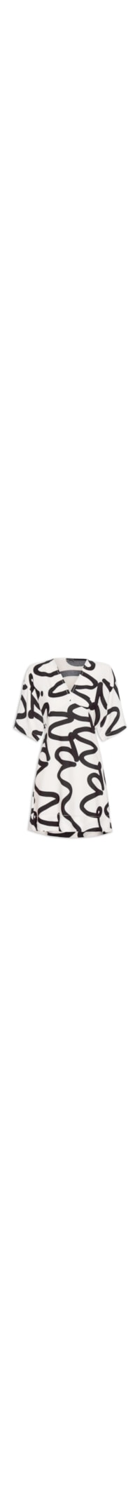 Vestido Manga Viva - Branco
