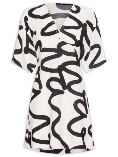 Vestido Manga Viva - Branco