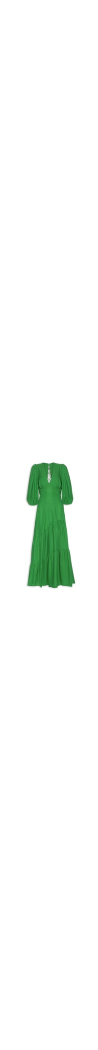 Vestido Mangas Marias - Verde