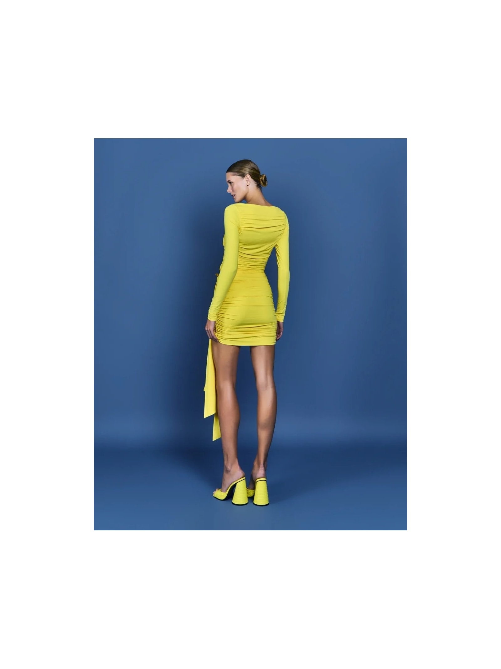 Vestido Mareh Asterias Amarelo Shop Ginger