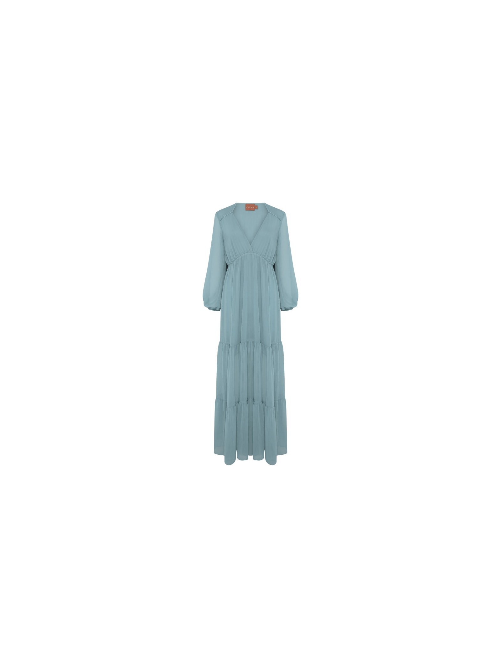 Vestido Mareh Athina Azul Shop Ginger