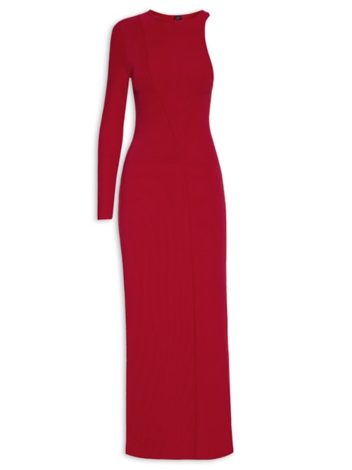 Vestido Mari Tricot – Vermelho
