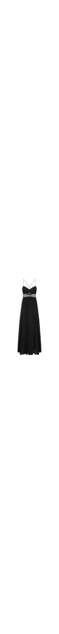 Vestido Marias Detalhe Renda - Preto