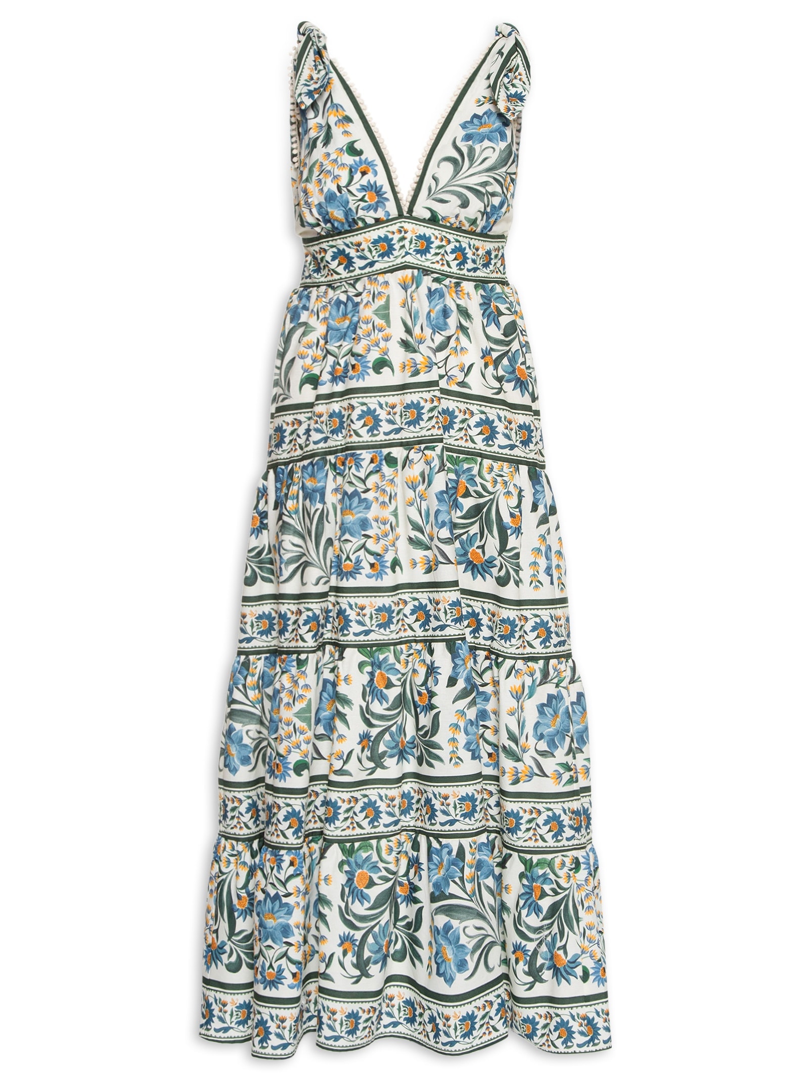 Vestido Marias Manoela Branco Farm