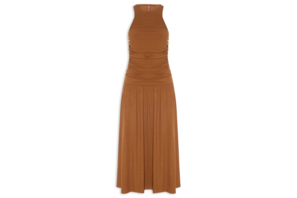 Vestido - Marrom