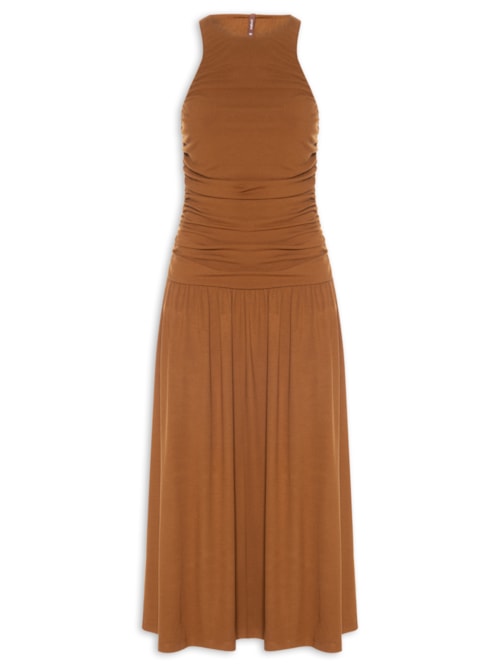 Vestido - Marrom