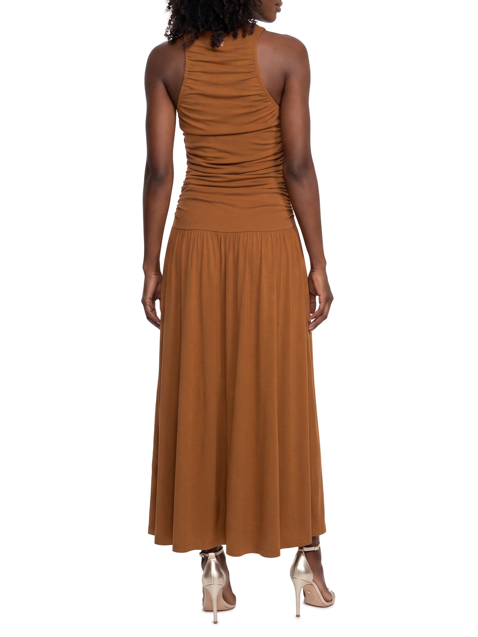 Vestido Marrom Colcci